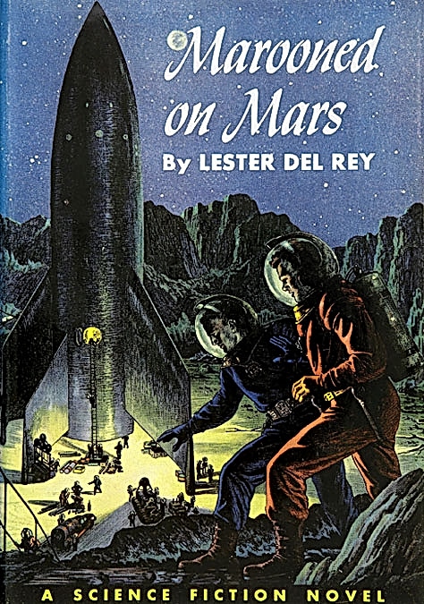 Lester del Rey: Marooned on Mars (Hardcover, 1952)