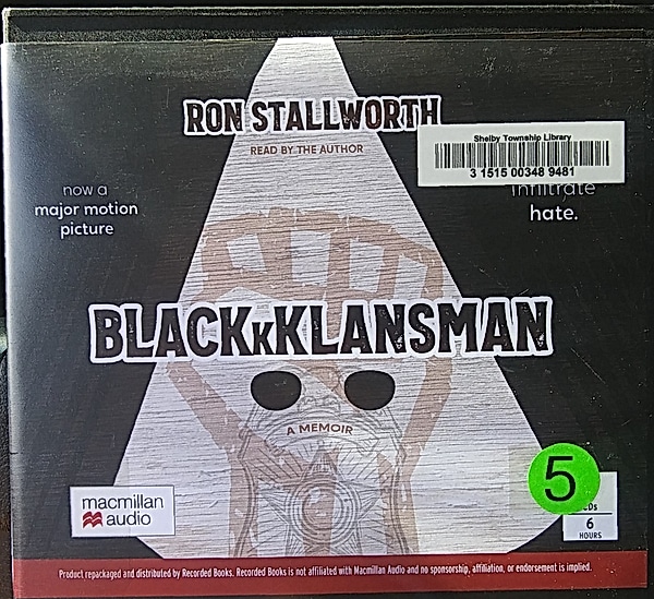 Ron Stallworth: Black Klansman (AudiobookFormat, 2018, Macmillan Audio)