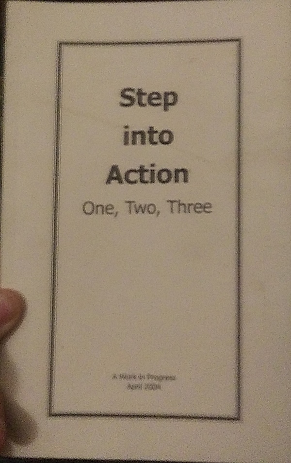 Step Into Action: One, Two, Three (Paperback, 2004, TN Sexaholics)