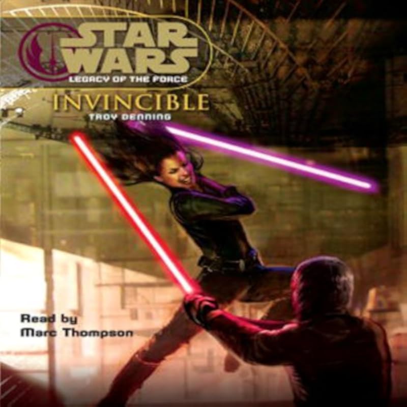 Troy Denning, Marc Thompson, Narrator: Invincible (Star Wars: Legacy of the Force #9) (AudiobookFormat, 2008, National Library Service for the Blind and Physically Handicapped, Random House)